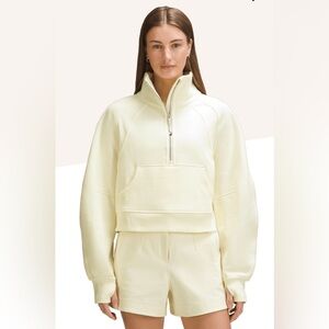 Lululemon Peloton collab Scuba Oversized Funnel-Neck Half Zip